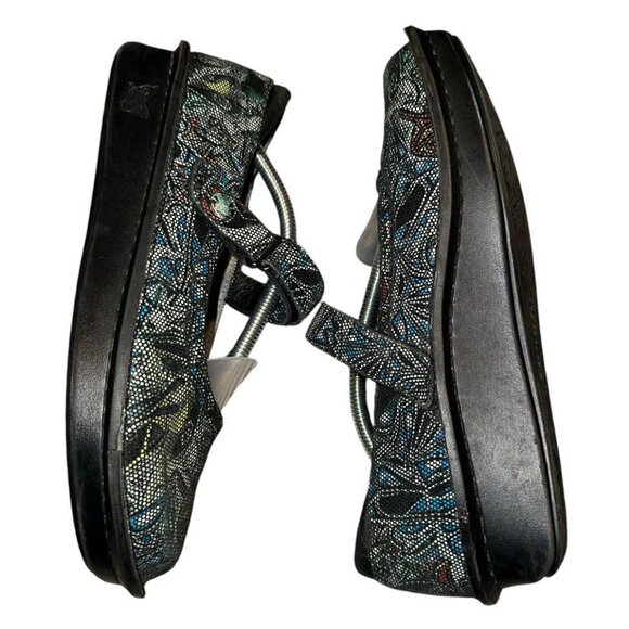 Alegria Mary Jane Shoes BEL-442 Belle Totem EU 37 US 6.5 Multi-Color Leather - Picture 4 of 10